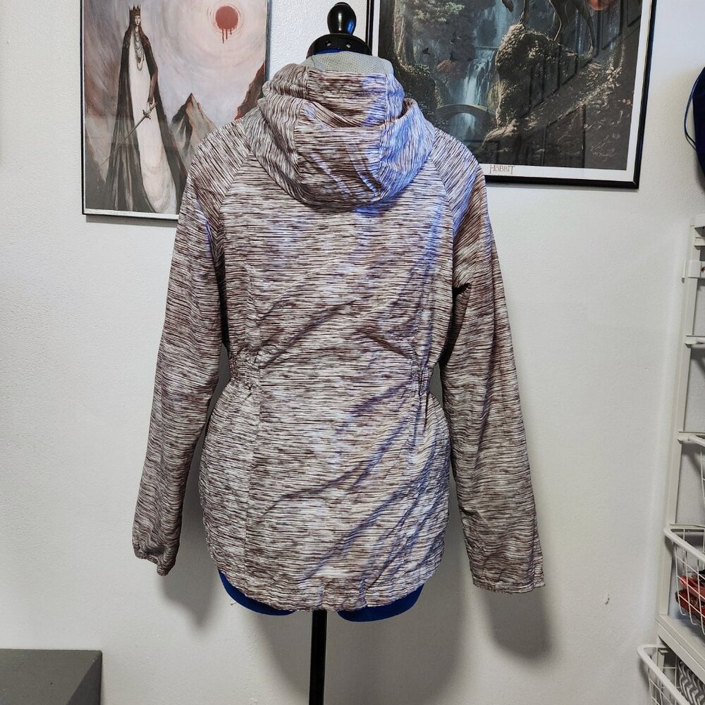 Windbreaker rain jacket with hood size Medium